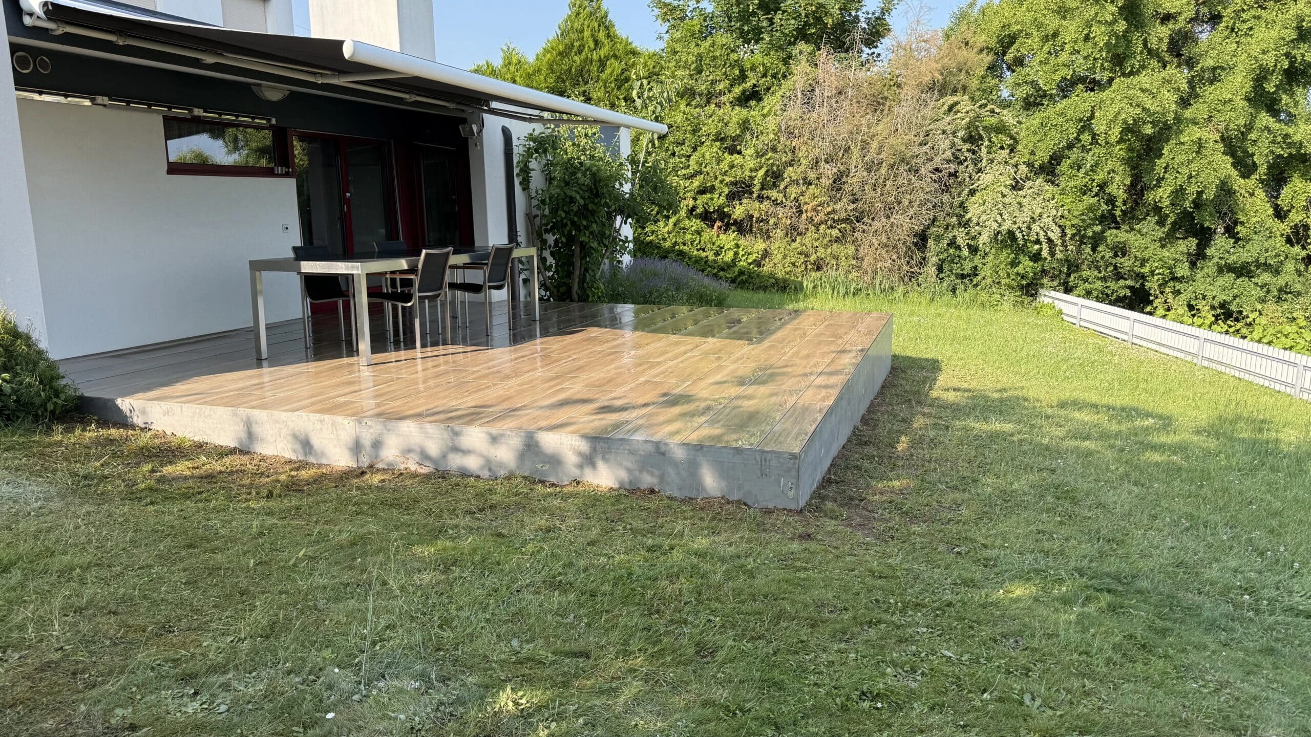 Terrasse en bois sur mesure